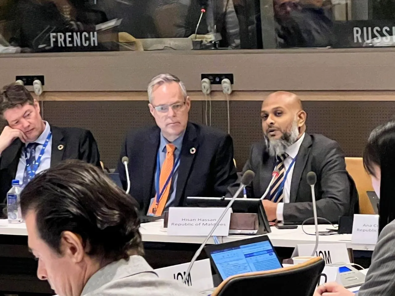 Chief Executive Hisan Calls for Urgent Action on Climate Change and Human Mobility