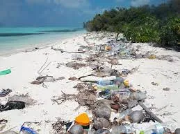 Plastic waste in Maldives
