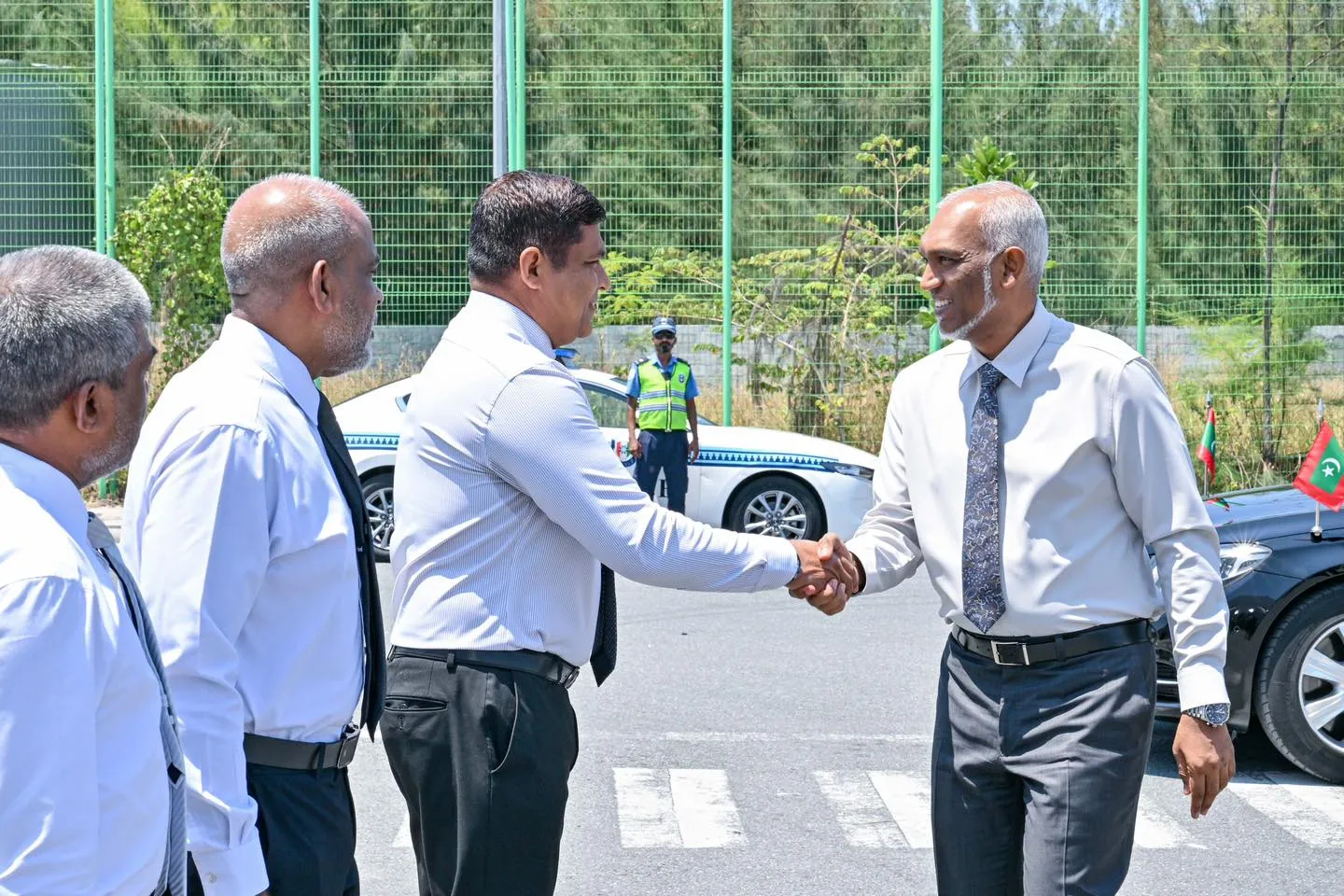 ހުޅުމާލެ ފޭސް އެކެއް ގައި މަލްޓި-ލެވެލް ޕާކިން ބިލްޑިންގެ ބިންގާ ރައީސް އަޅުއްވައިދެއްވައިފި
