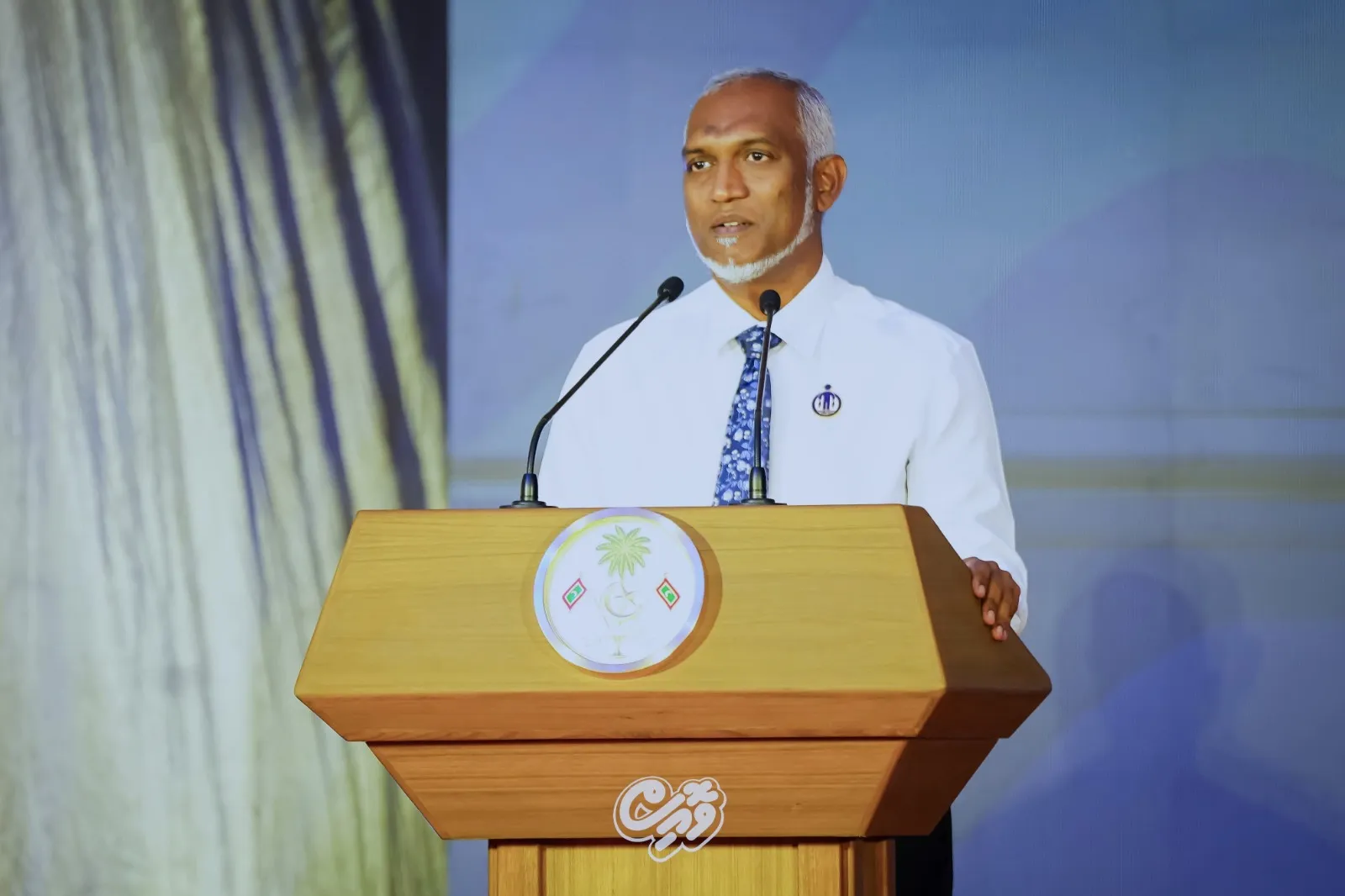 ރައީސް ޑރ.މުއިއްޒު... ފޮޓޯ: ވޮއިސް