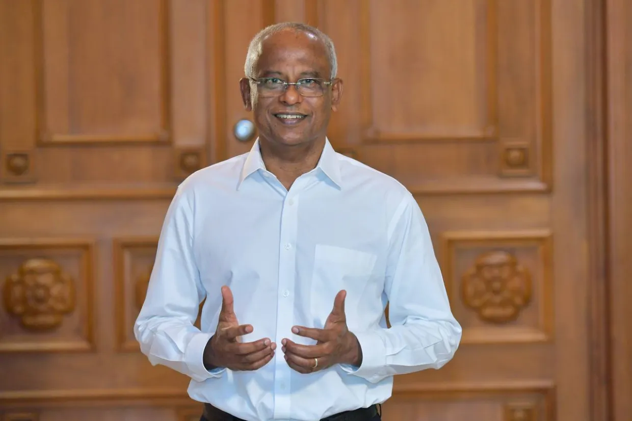 President Ibrahim Mohamed Solih - Photo: President's Office.