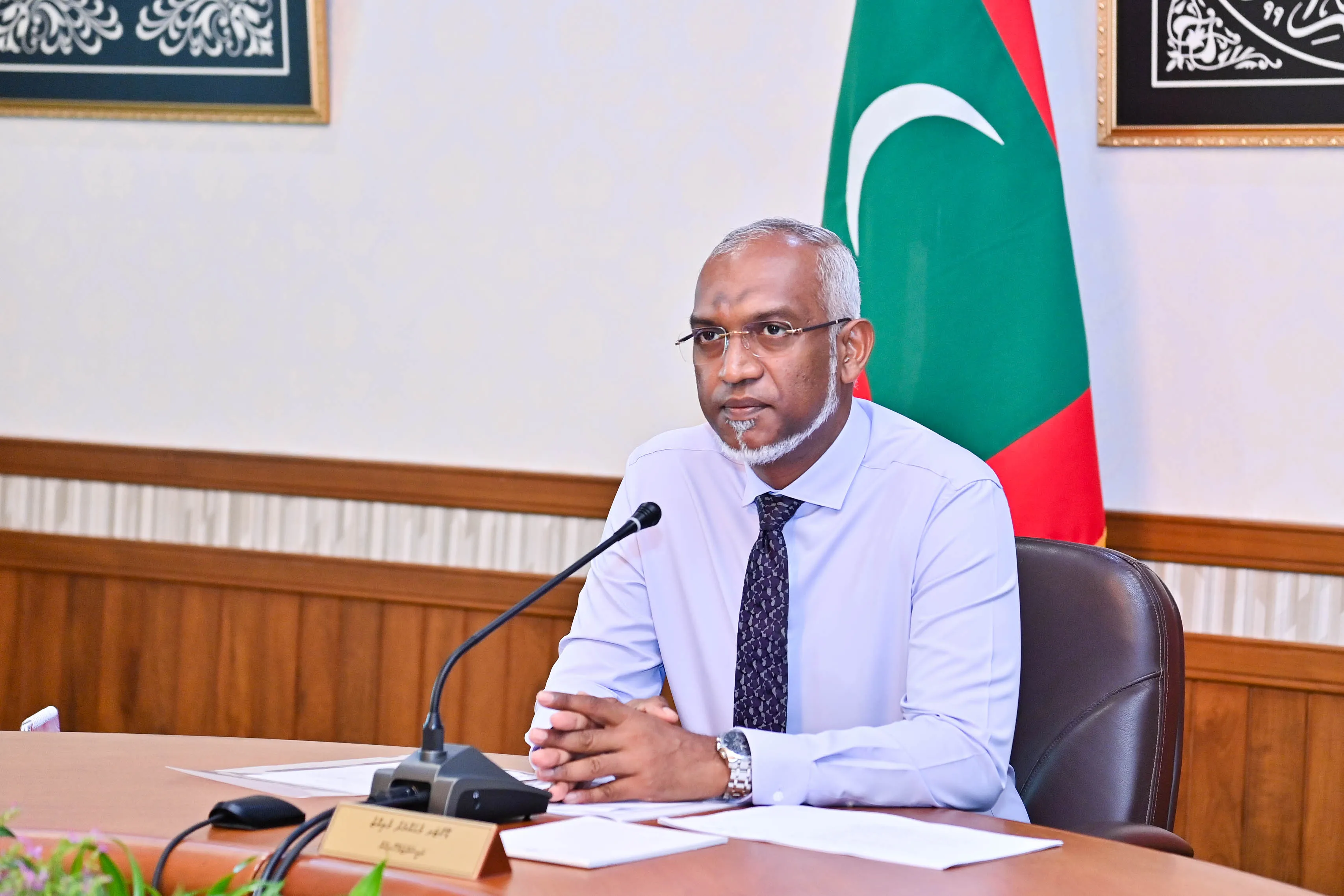 ޕާކިސްތާންގެ އަލިފާނުގެ ހާދިސާއާ ގުޅިގެން ރައީސް މުޢިއްޒު ތައުޒިޔާ ފޮނުއްވައިފި 