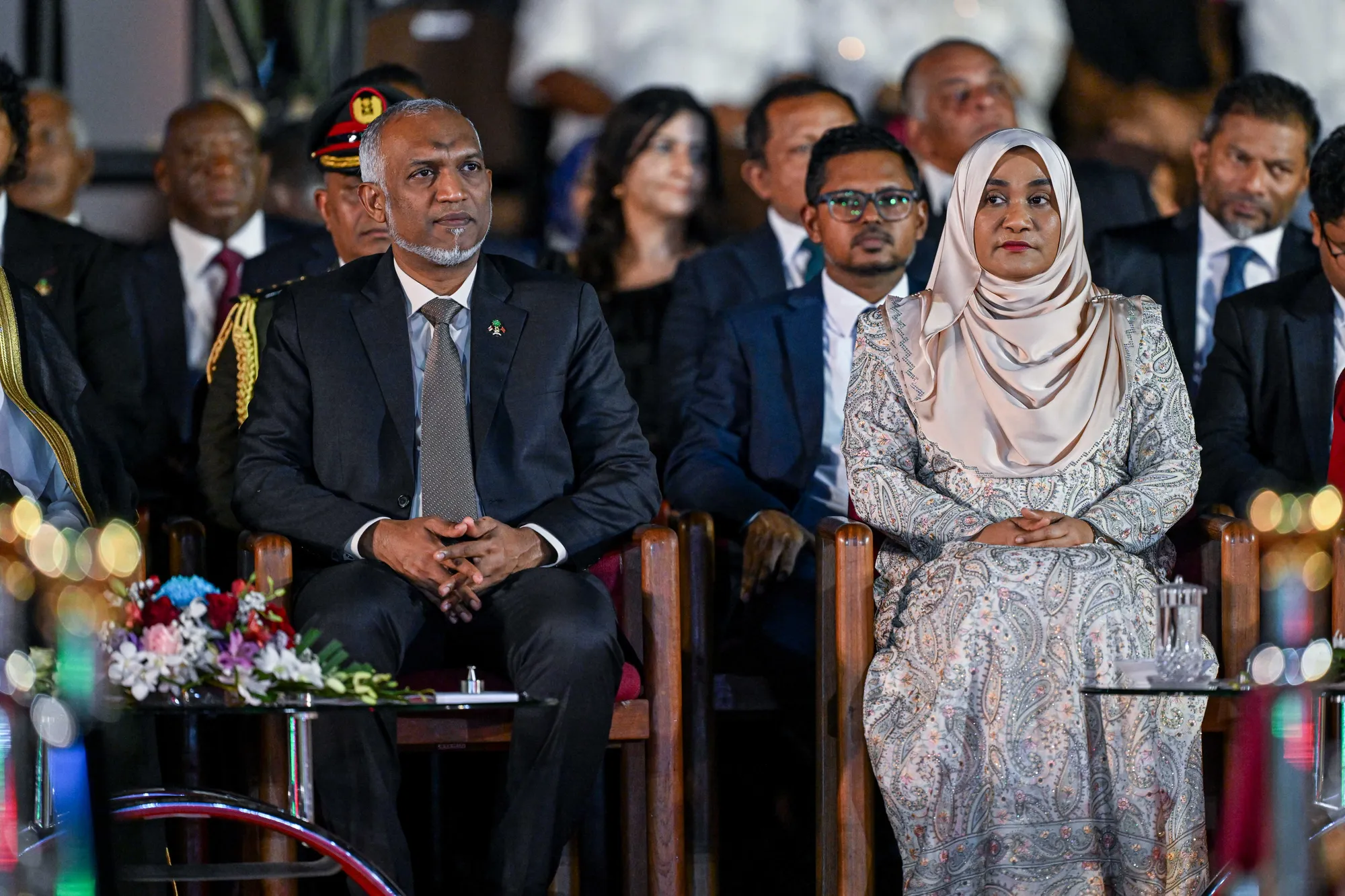 ރައީސްގެ ދެކަނބަލުން -- ފޮޓޯ: ރައީސް އޮފީސް