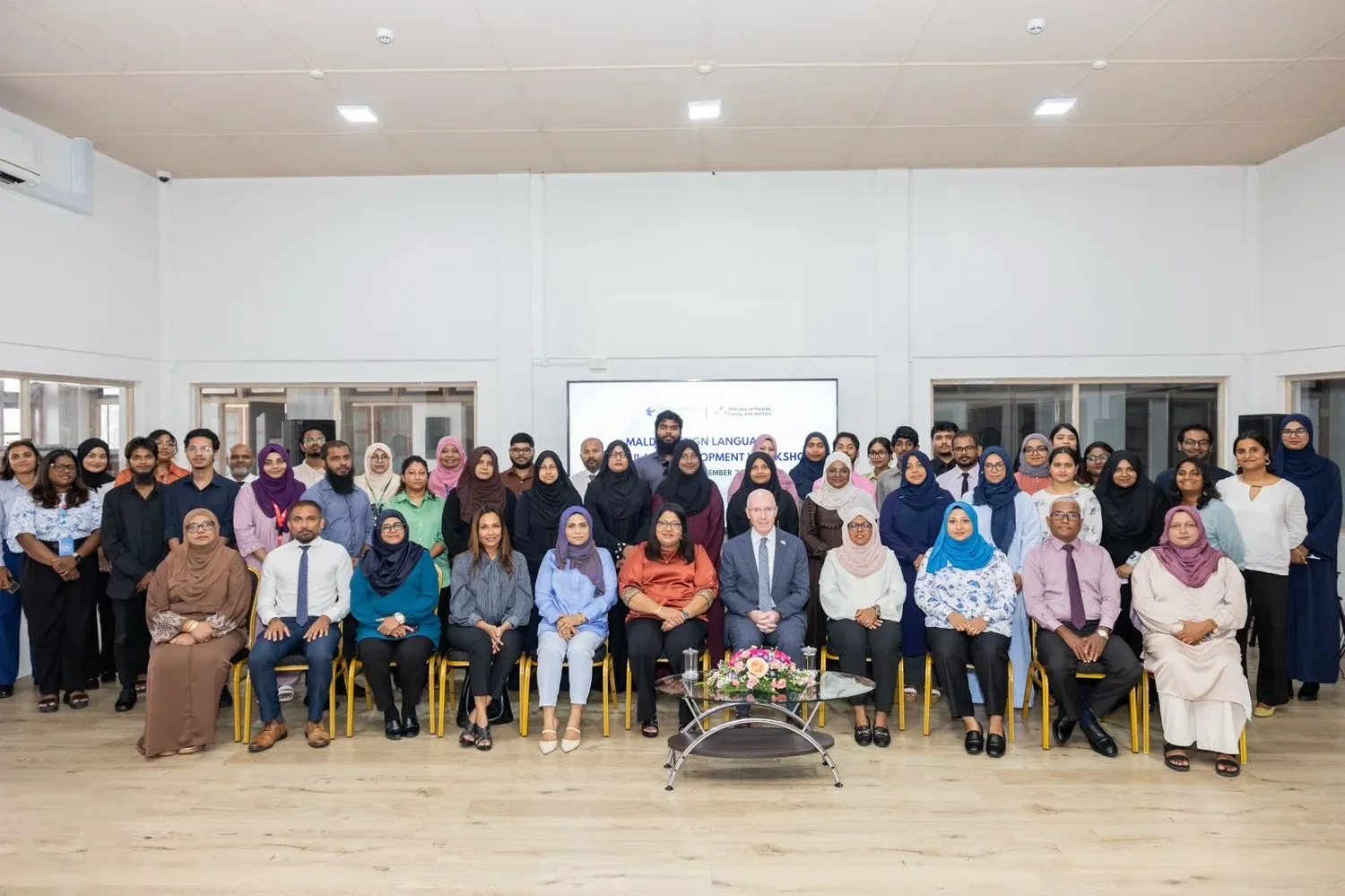  "މޯލްޑިވްސް ސައިން ލެންގުއޭޖް ވޮކިބިއުލަރީ ޑިވެލޮޕްމަންޓް ވޯކްޝޮޕް" މިއަދު ފަށައިފި