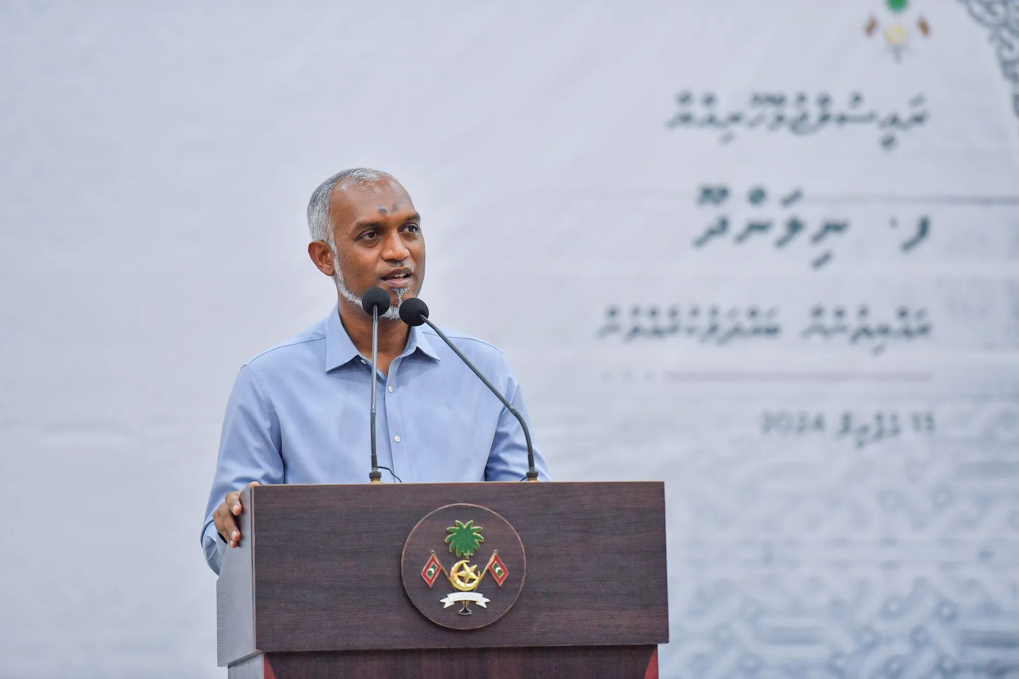 ރައީސް ޑރ.މުޙައްމަދު މުޢިއްޒު-- ފޮޓޯ: ރައީސް އޮފީސް