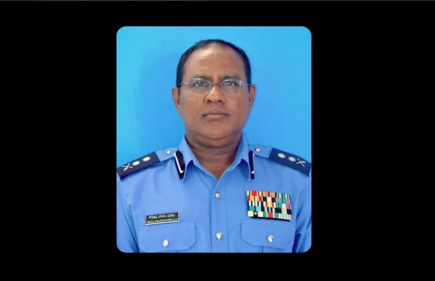 ކުރީގެ ޑެޕިއުޓީ ކޮމިޝަނަރ އޮފް ޕޮލިސް ޢަބްދުއްޝަކޫރު ޢަބްދުﷲ؛ ފޮޓޯ / ދިވެހި ފުލުހުންގެ ހިދުމަތް