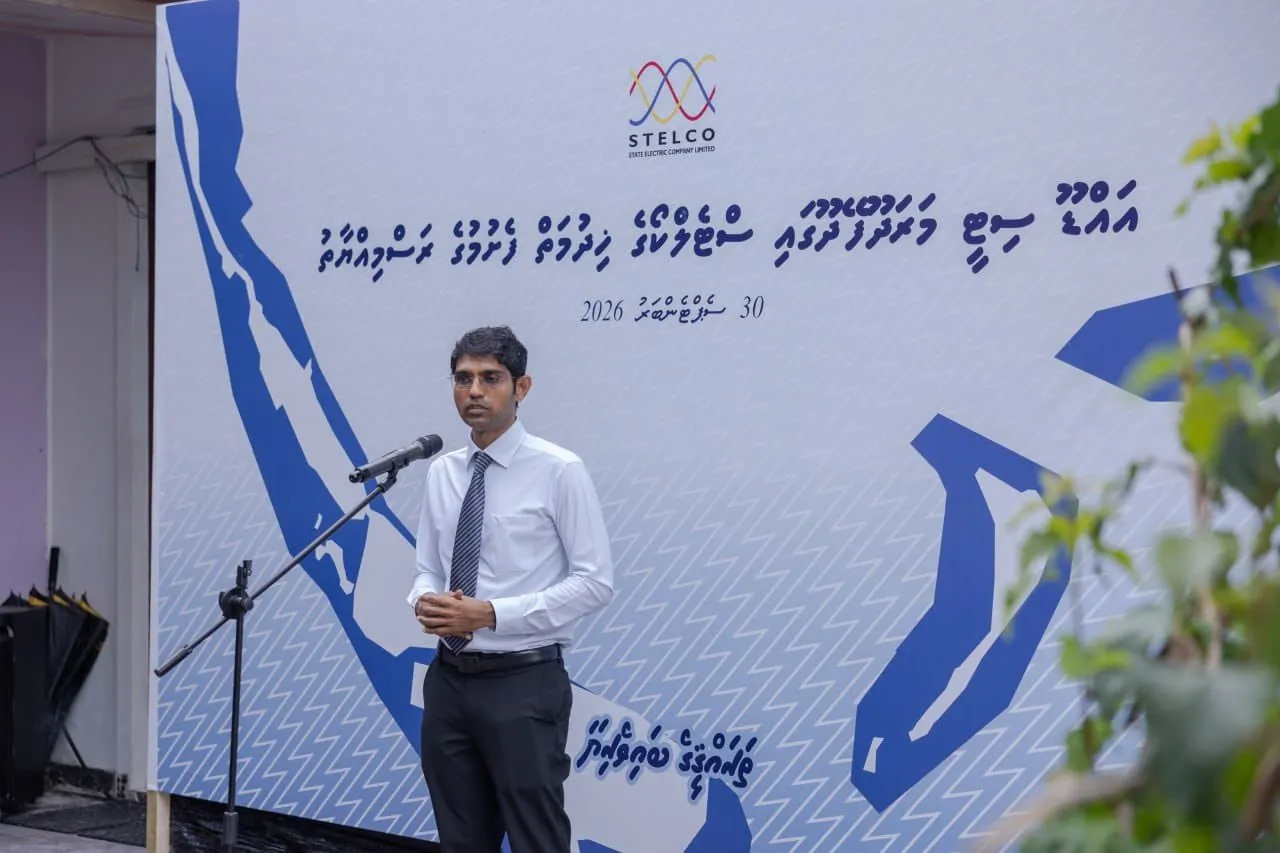 އައްޑޫ ސިޓީގައި ސްޓެލްކޯއިން ކަރަންޓުގެ ހިދުމަތް ފެށުމަށް ބޭއްވި ރަސްމިއްޔާތު -- ފޮޓޯ: ސްޓެލްކޯ
