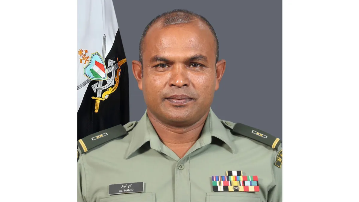 Warrant Officer Class Two Ali Hamid who passed away during the tragic incident