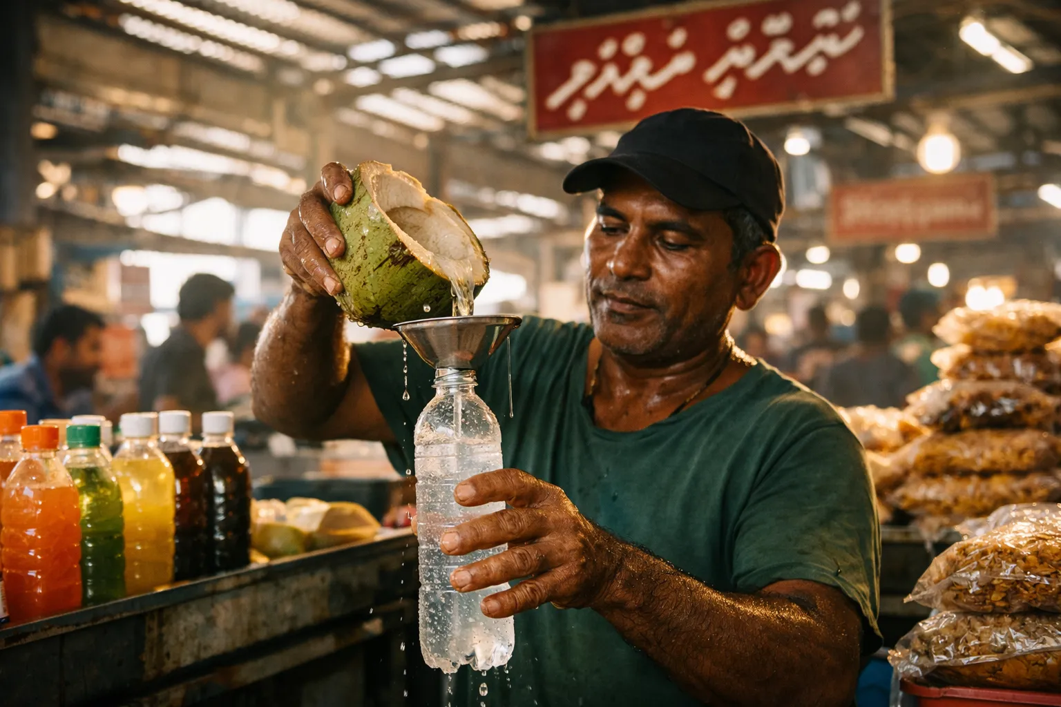 މަންޒަރު ސިފަކޮށްދިނުމަށް އޭއައި މެދުވެރިކޮށް ތައްޔާރުކޮށްފައިވާ ފޮޓޯއެއް -