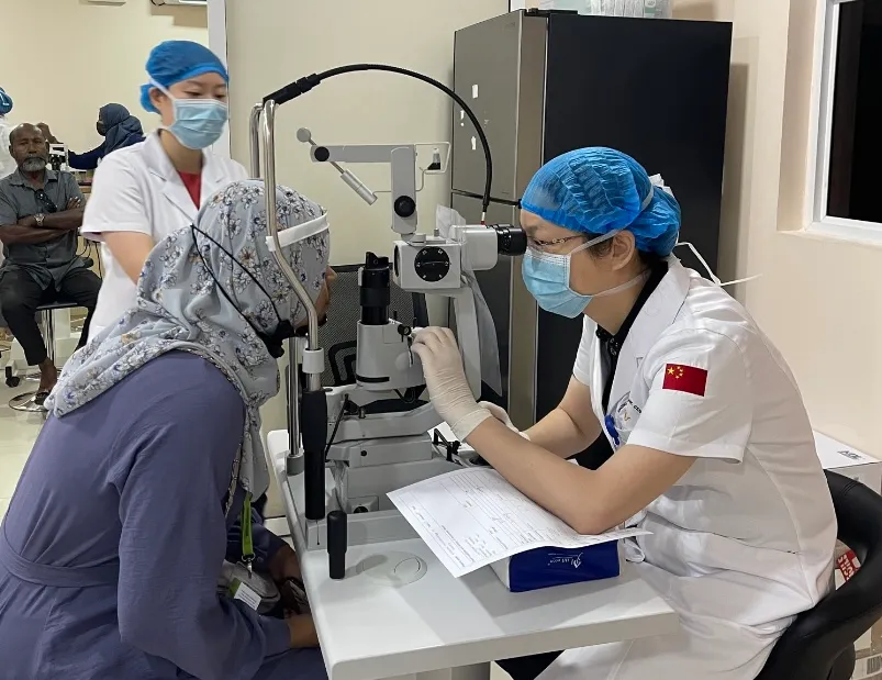 Chinese medical team—picture: twitter