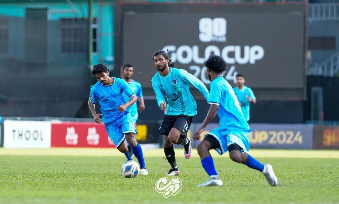 އަލިފުއްޓާއި ފުވައްމުލައް ސިޓީ ވާދަކުރި މެޗުގެ ތެރެއިން... ފޮޓޯ: ވޮއިސް ސްޕޯޓްސް