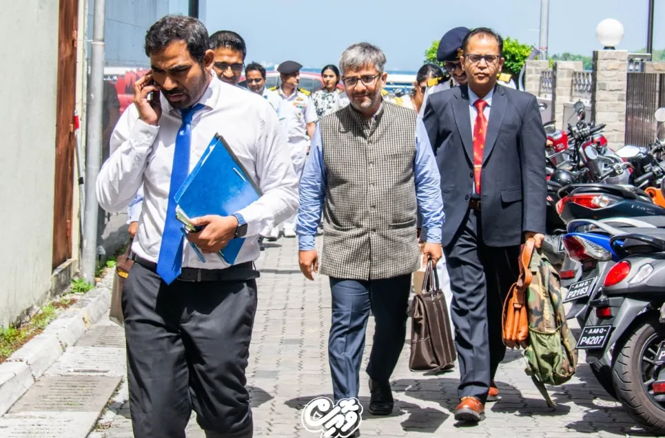 ރާއްޖޭގައި ބޭއްވުނު ހައި ލެވެލް ކޯ ގުރޫޕް ބައްދަލުވުމަށް އިންޑިޔާ ވަފުދު ވަޑައިގަންނަވަނީ / ފޮޓޯ:ވޮއިސް