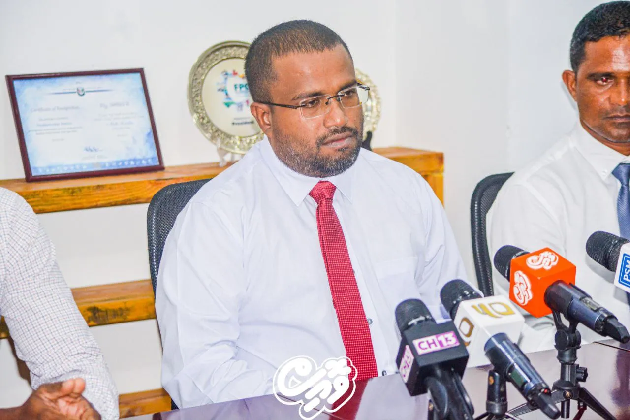 ވިޔަފާރިވެރިންގެ ޖަމިއްޔާގެ ރައީސް ޝަހްމީދް އަބްދުالله-- ފޮޓޯ/ ވޮއިސް
