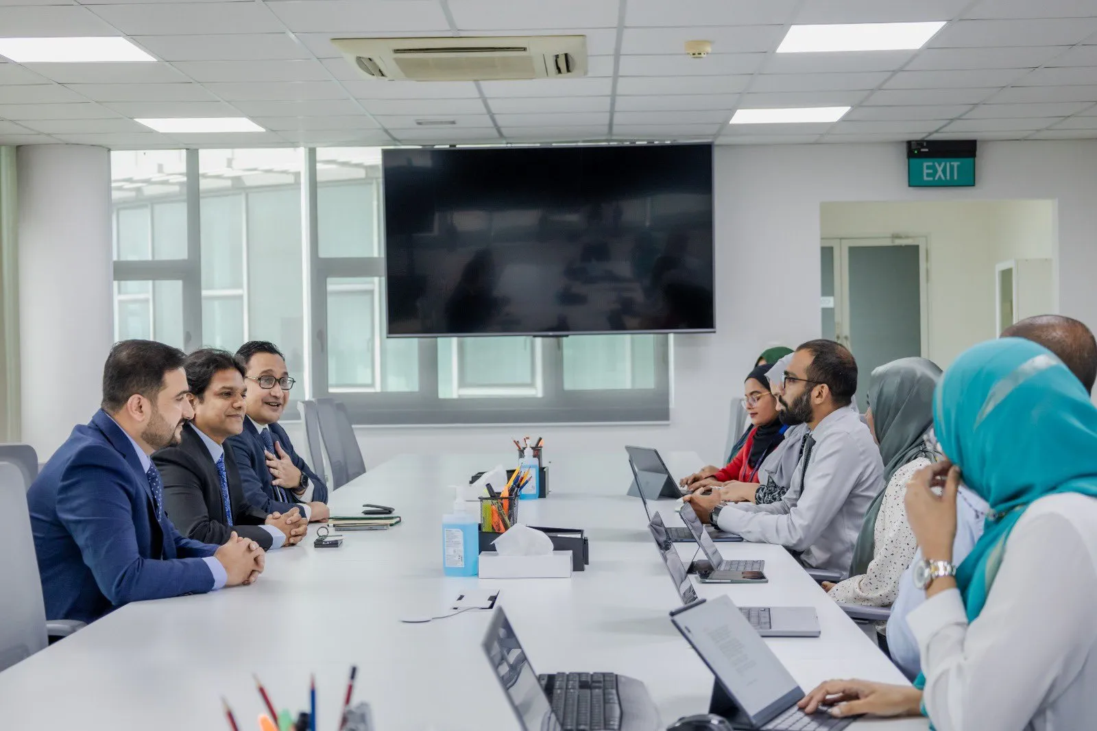 Economic Ministry holding discussions with senior delegates from TikTok (Photo/Economic Ministry)