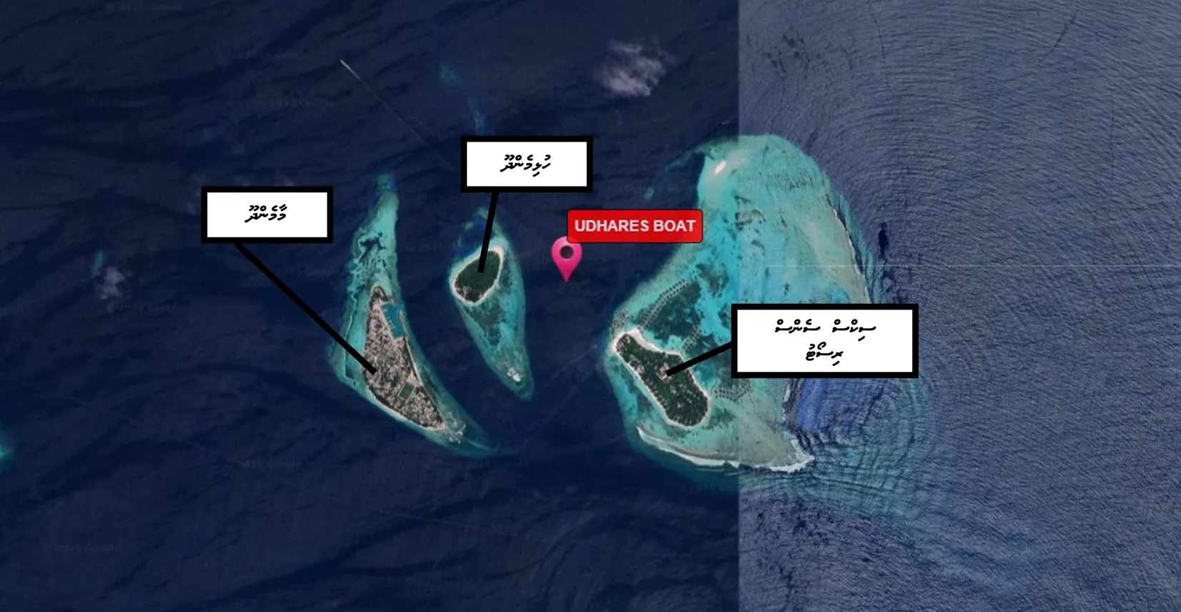 "އުދަރެސް" ބޯޓު އަޑިއަށް ގޮސް ދިވެއްސަކު ގެއްލިއްޖެ: ހޯދުމުގެ މަސައްކަތް ހުއްޓުމެއް ނެތި ކުރިއަށް