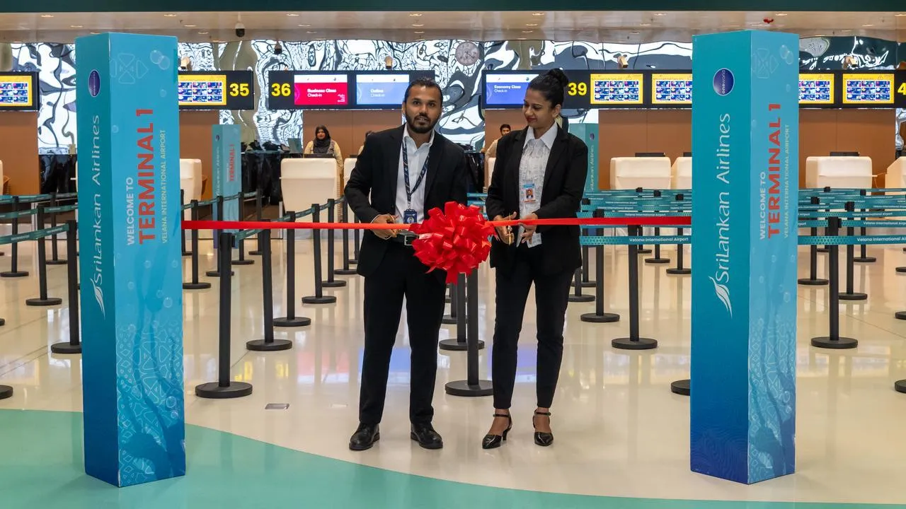 Sri Lankan Airlines Begins Operations at VIA’s New Passenger Terminal