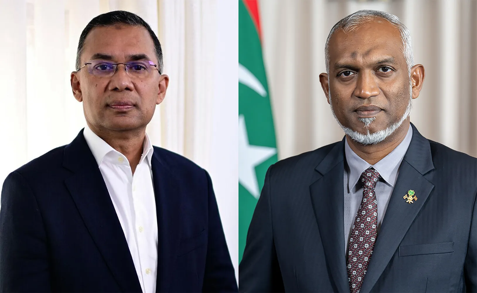 President Dr. Muizzu and the PM  of Bangladesh