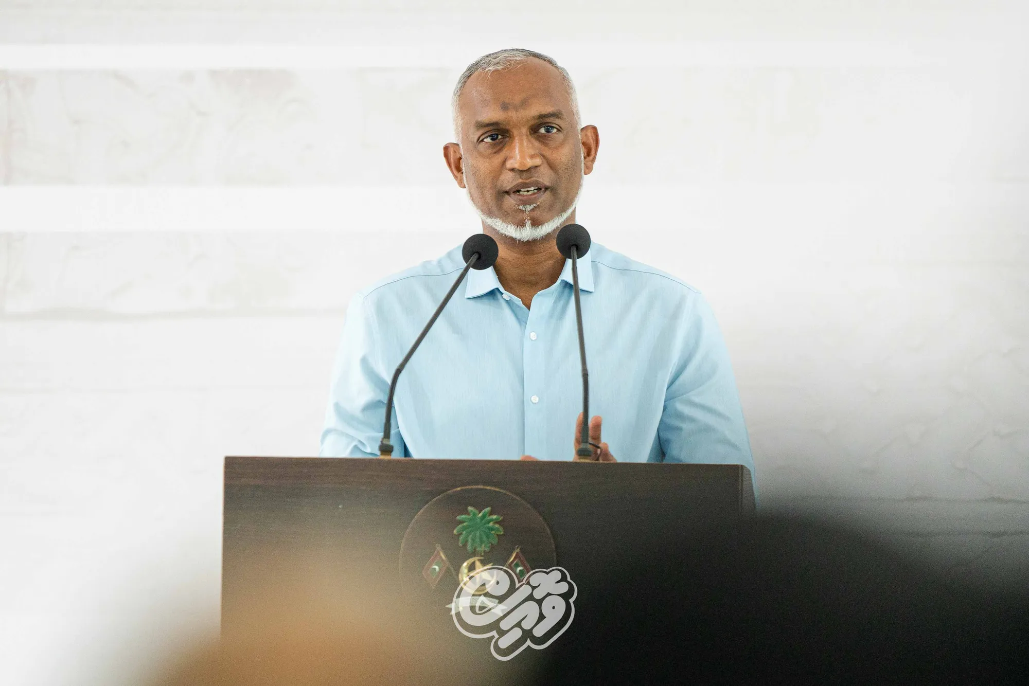 ރައީސް ޑރ މުޙައްމަދު މުޢިއްޒު: ފޮޓޯ/ ވޮއިސް
