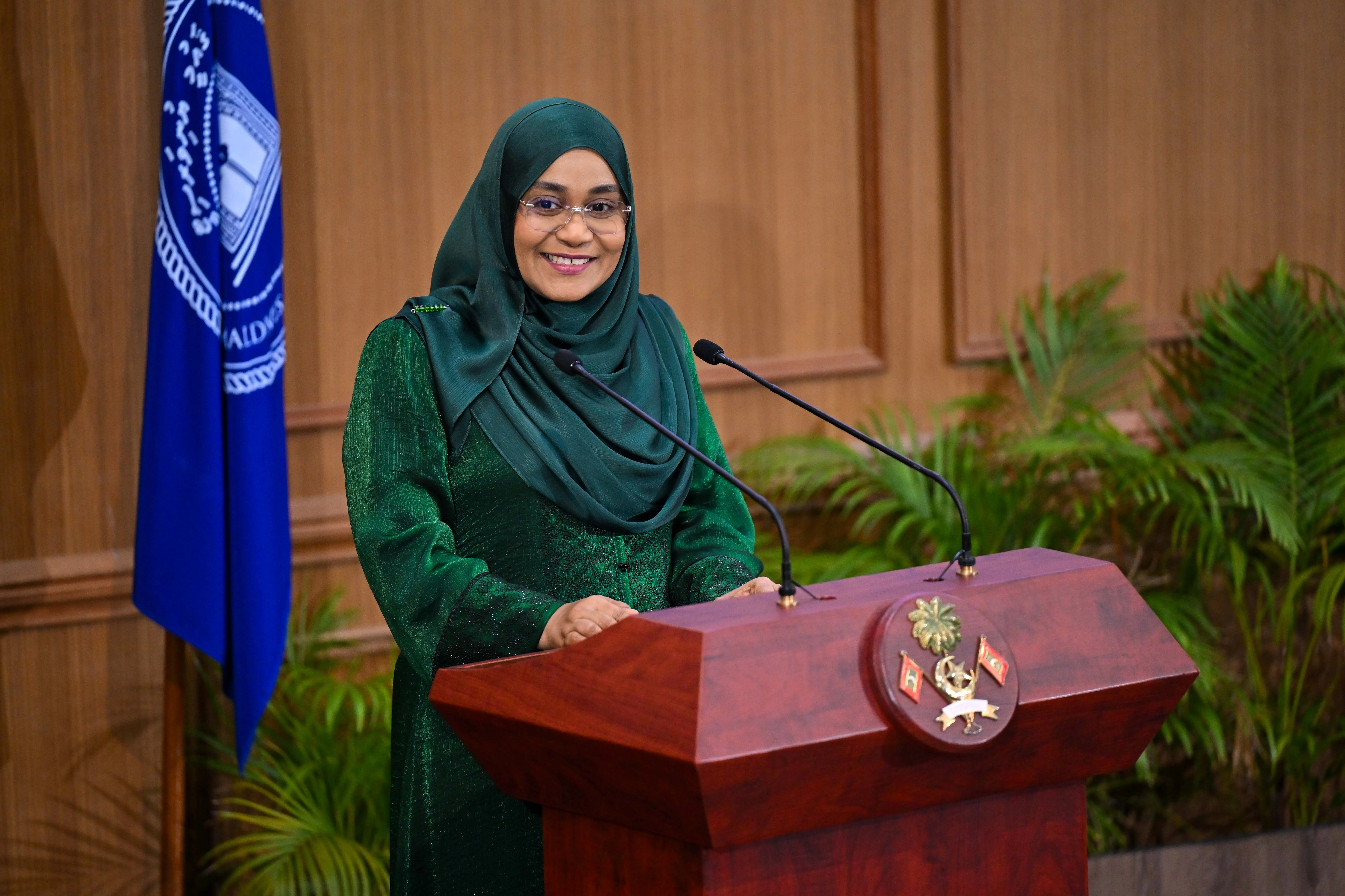 ހިސާބު ޢިލްމު ހަރުދަނާކުރުމަކީ ޤައުމުގެ ވިލުންތެރިކަމާއި، ފާގަތިކަމާއި، ކުރިމަގަށް ކުރެވޭ ވުނަކުރުމެއް: ރައީސުލްޖުމްހޫރިއްޔާގެ އަނބިކަނބަލުން
