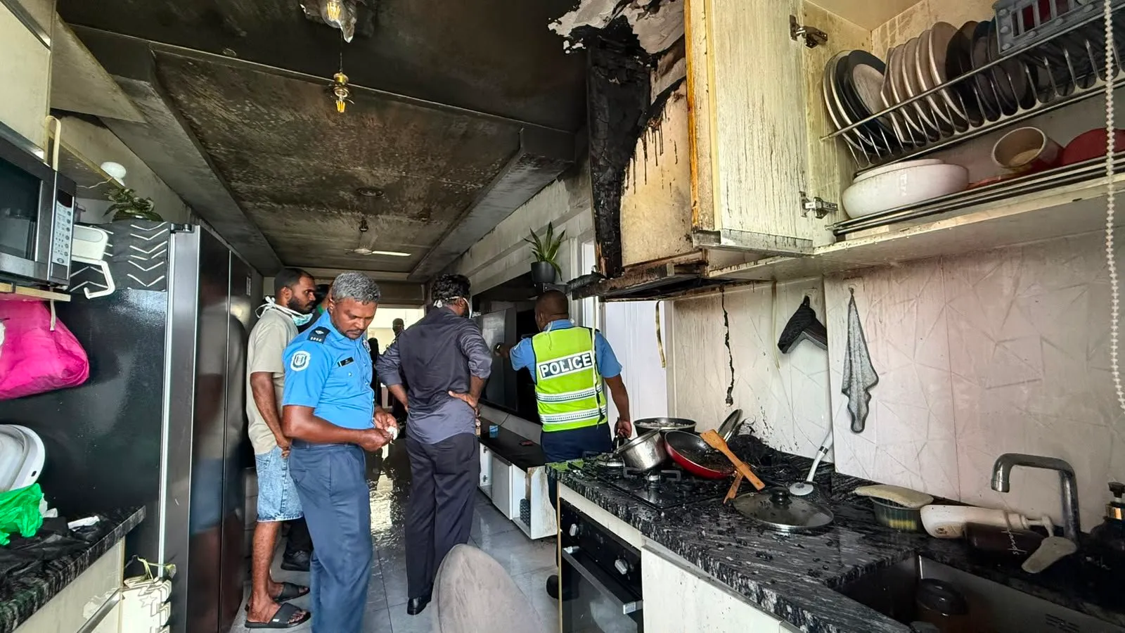 އަލިފާނުގެ ހާދިސާ ހިނގި ފްލެޓްގައި ދިރިއުޅުނު މީހުންނަށް ވަގުތީ ބޯހިޔާވަހިކަން ހަމަޖައްސައިދީފި