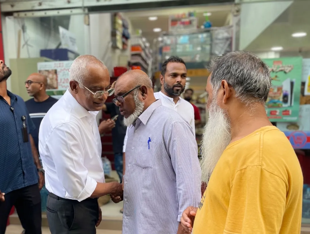 ރައީސް ޞާލިޙުގެ ކެމްޕޭނަށް މިއަދު މާލޭގައި ދޮރުން ދޮރަށް ހިނގަނީ