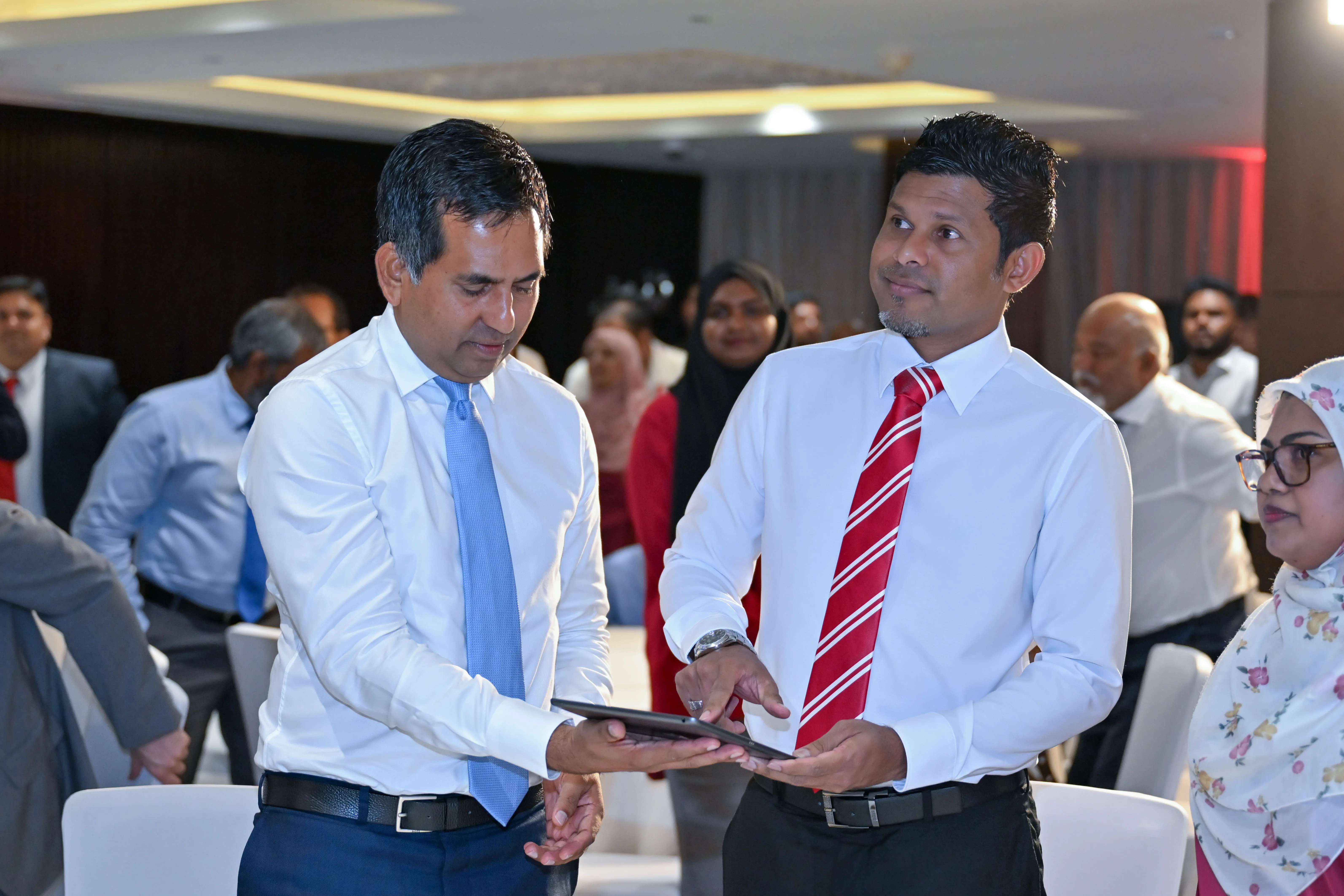 ވިޔަފާރިވެރިންނާ ޚިދުމަތްދޭ ފަރާތްތަކާ ގުޅުވައިދޭ ޕްލެޓްފޯމު ޓްރޭޑިއަން ރައީސުލްޖުމްހޫރިއްޔާގެ ނައިބު އިފުތިތާޙުކޮށްދެއްވައިފި