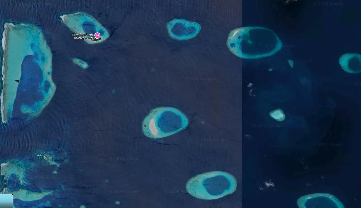 ތަސްލީމް ގެއްލުނު ކަމަށް ބުނާ ސަރަހައްދު - ފޮޓޯ: ގޫގަލް މެޕްސް