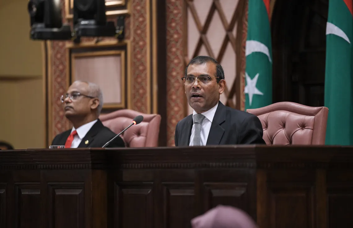 ބިލާލް ފިލިޕްސް ރާއްޖެ ގެނައުމާއި ދެކޮޅަށް ރައީސް ނަޝީދު