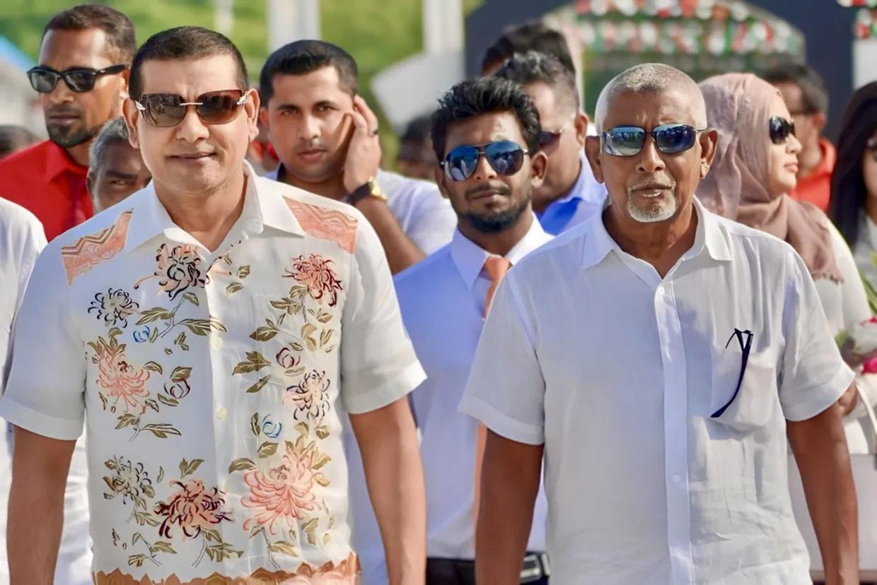 މެމްބަރ ޝިޔާމް އާއި ބައްޕާފުޅު މުަހއްމަދު ޤާސިމް