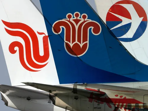All Chinese airlines, Source: Air China