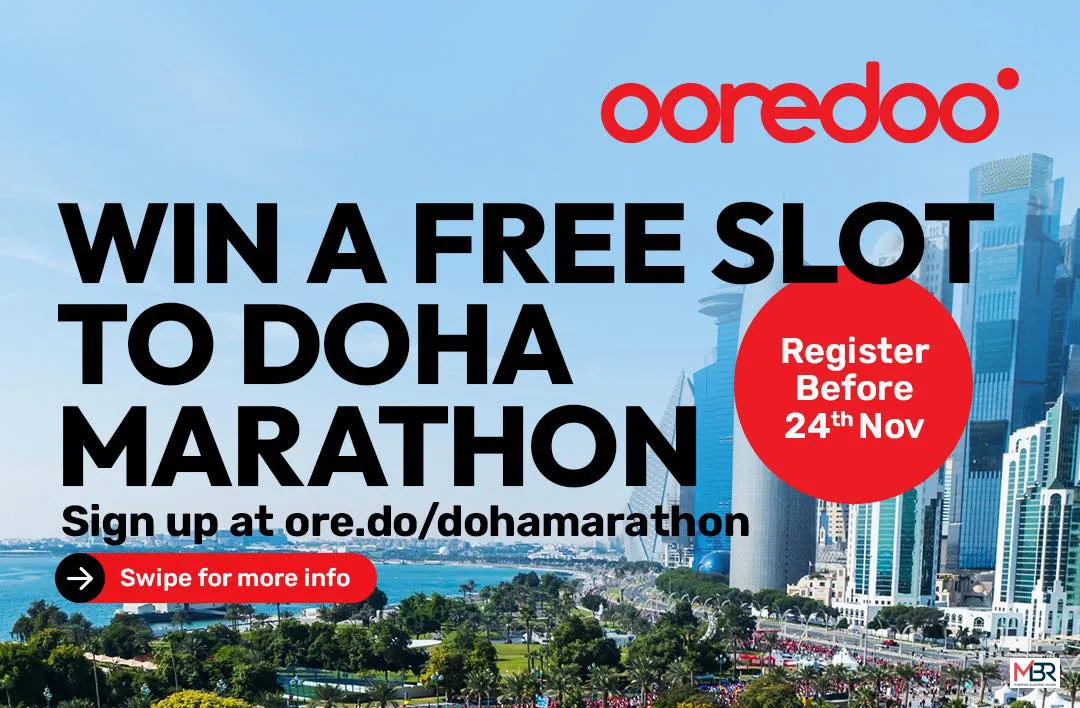 Win a Free Slot to Run the Doha Marathon 2026 — Ooredoo Opens Registration for Maldivian Runners