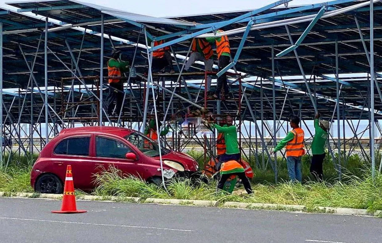 ހައިވޭގައި މިއަދު ހިނގި އެކްސިޑެންޓް: ފޮޓޯ/ އެމްވީކްރައިސިސް