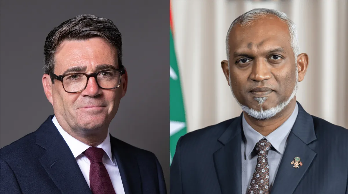 President Dr. Mohamed Muizzu and Prime Minister Andrew Burnham