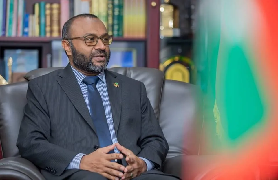 އިސްލާމީ ކަންތައްތަކާ ބެހޭ ވުޒާރާގެ ވަޒީރު ޑރ މުހައްމަދު ޝަހީމް ޢަލީ ސަޢީދު-- ފޮޓޯ/ މިނިސްޓްރީ