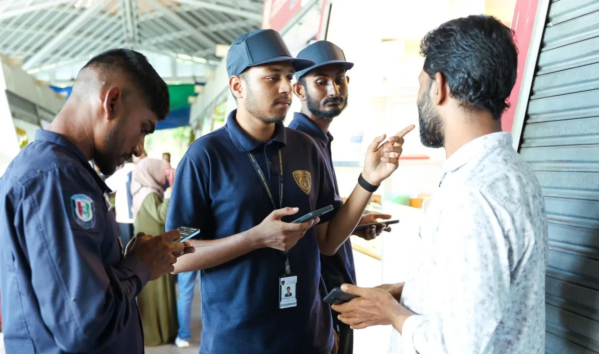 From the operation conducted by Immigration (Photo/Maldives Immigration)