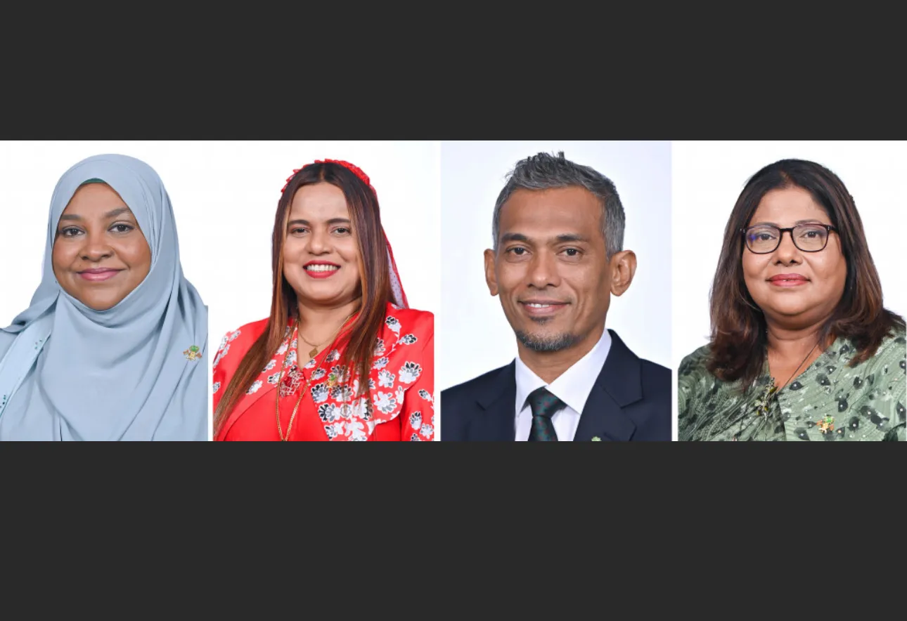 ނޮން ރެސިޑެންސް ސަފީރުންގެ ގޮތުގައި އައްޔަން ކުރަން ފޮނުއްވި ބޭފުޅުން-.