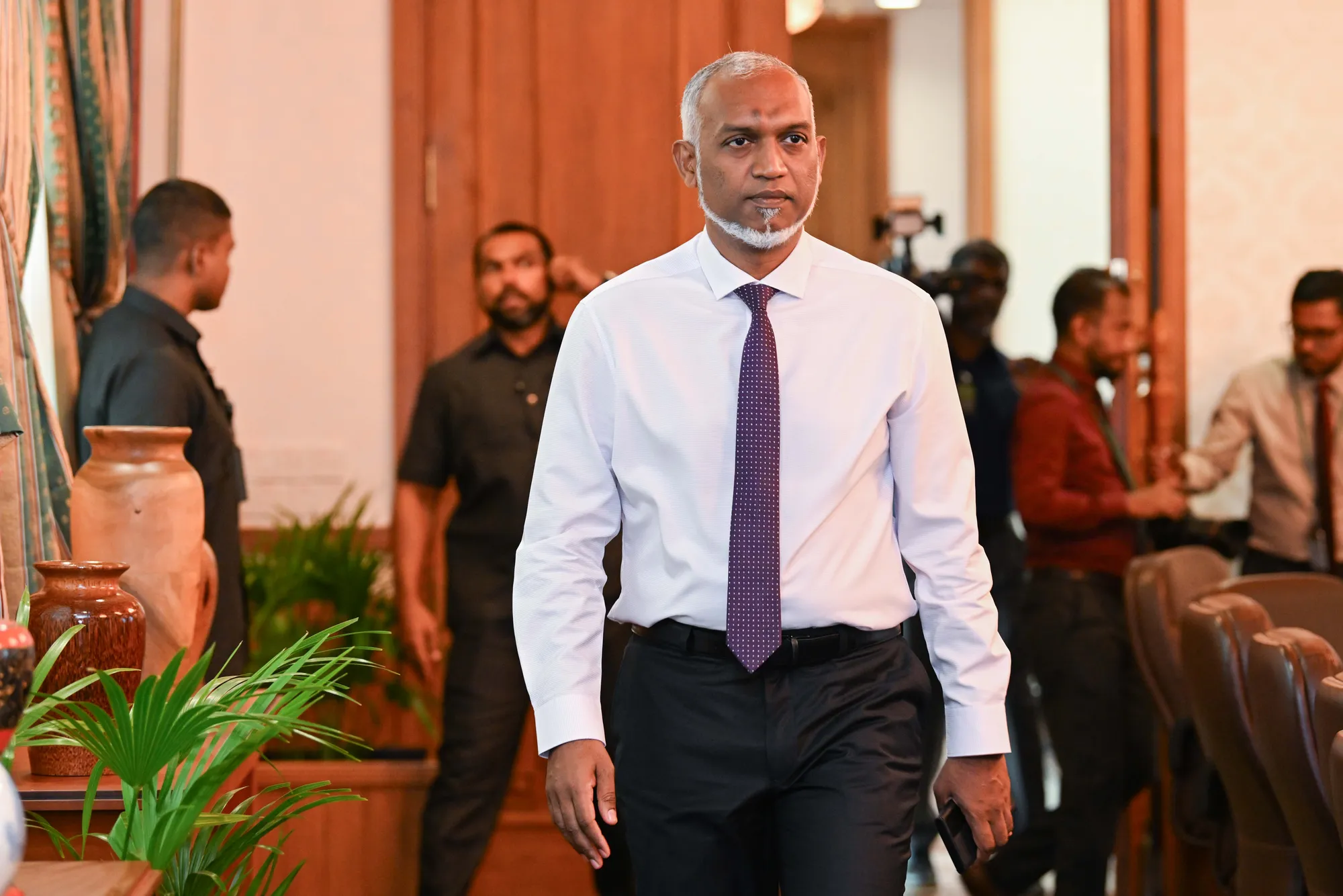 ރައީސް ޑރ.މުހައްމަދު މުއިއްޒު-- ފޮޓޯ: ރައީސް އޮފީސް