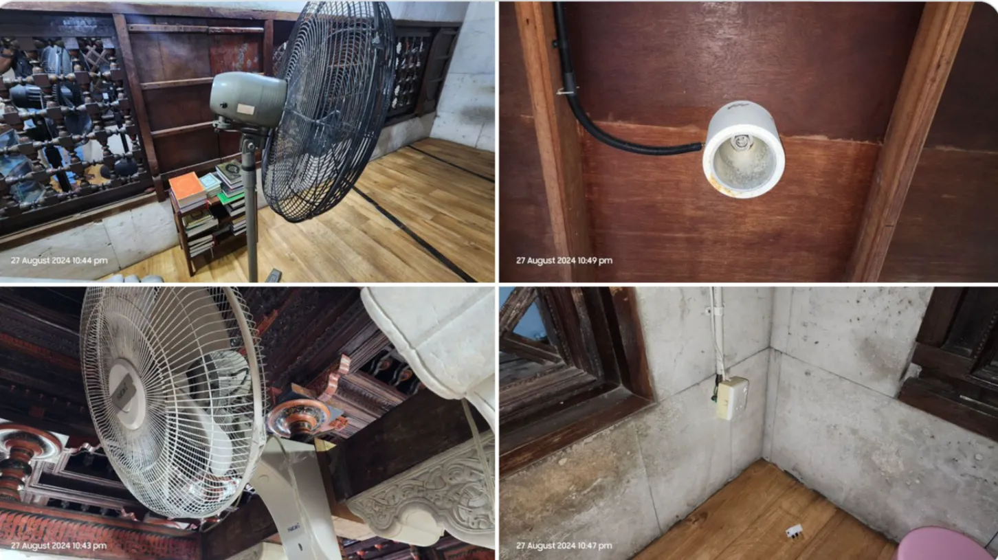 ޢީދު މިސްކިތުން ވަގަށް ނަގާފައިވާ ތަކެތި : ފޮޓޯ/ މާލެ ސިޓީ ކައުންސިލް