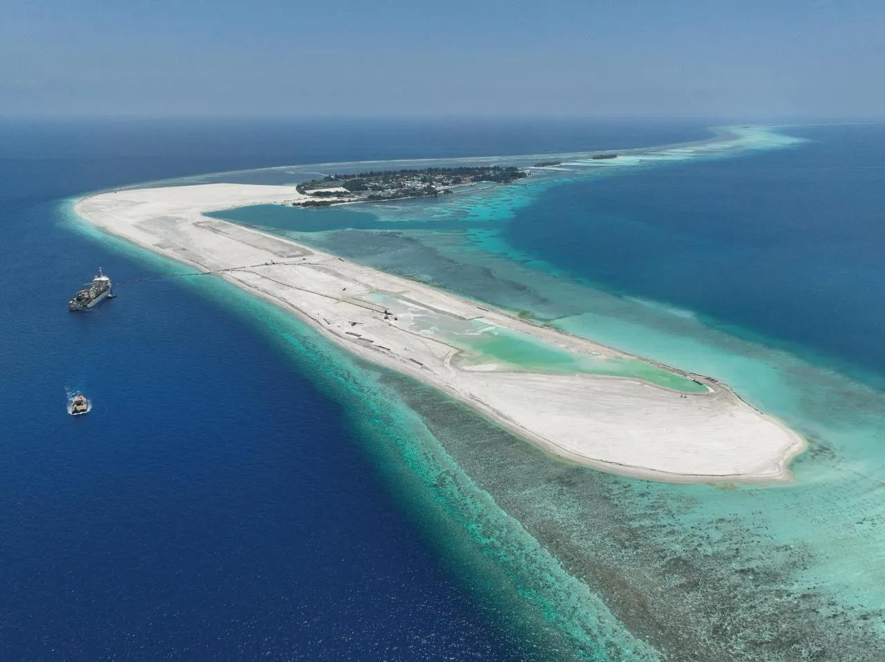 Vilufushi Reclamation Reaches 98 Percent Completion with 79 Hectares Reclaimed