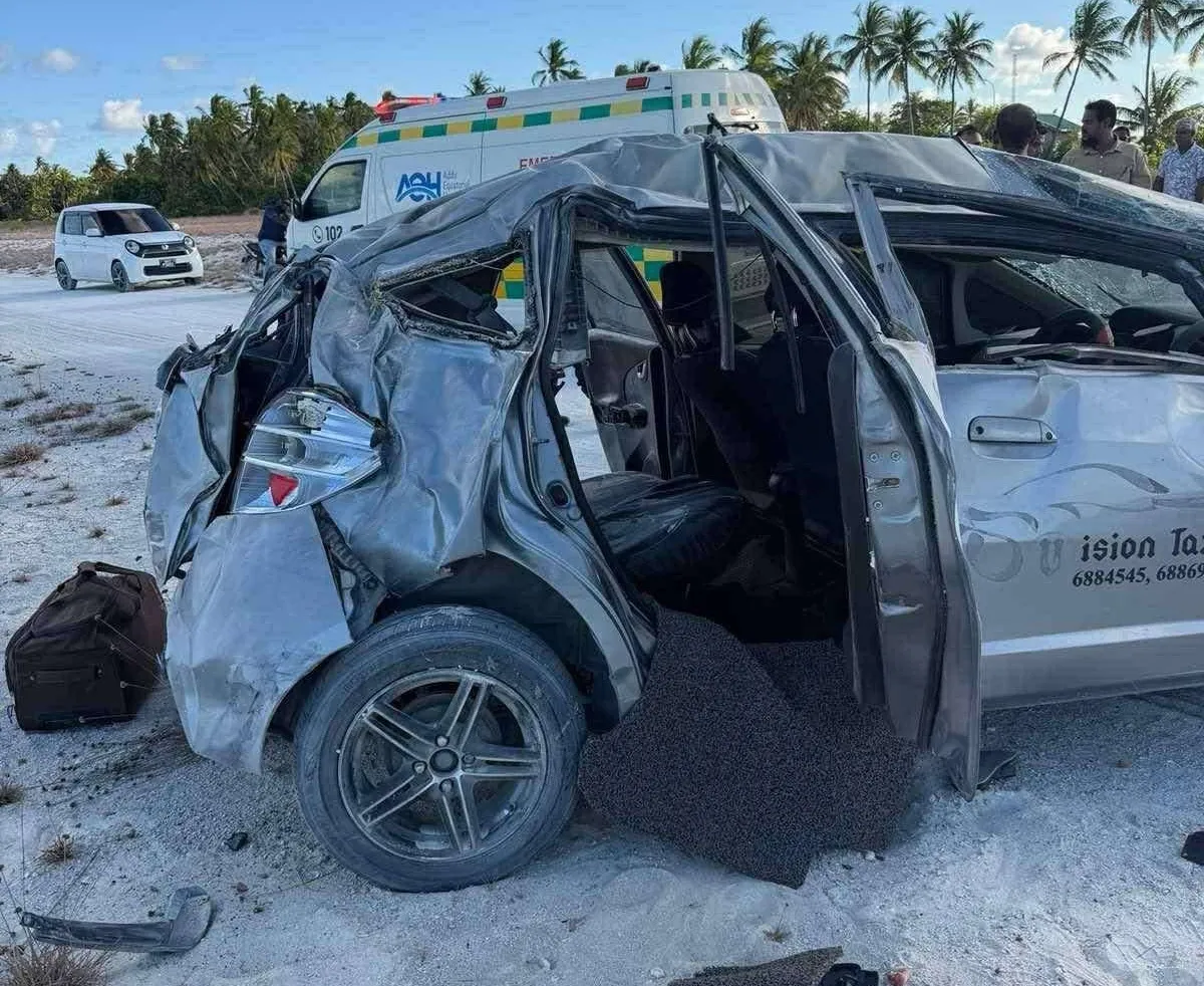 އައްޑޫ އެކްސިޑެންޓްގައި ހާލުދެރަވި މީހާ އިތުރު ފަރުވާއަށް މާލެ ގެނެސްފި