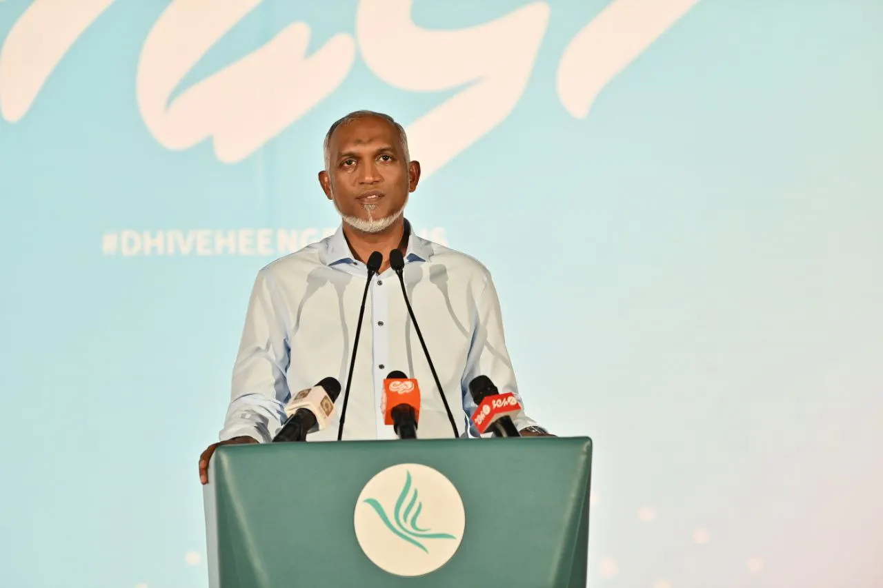 ރައީސް ޑރ. މުޙައްމަދު މުޢިއްޒު -- ފޮޓޯ: ވޮއިސް