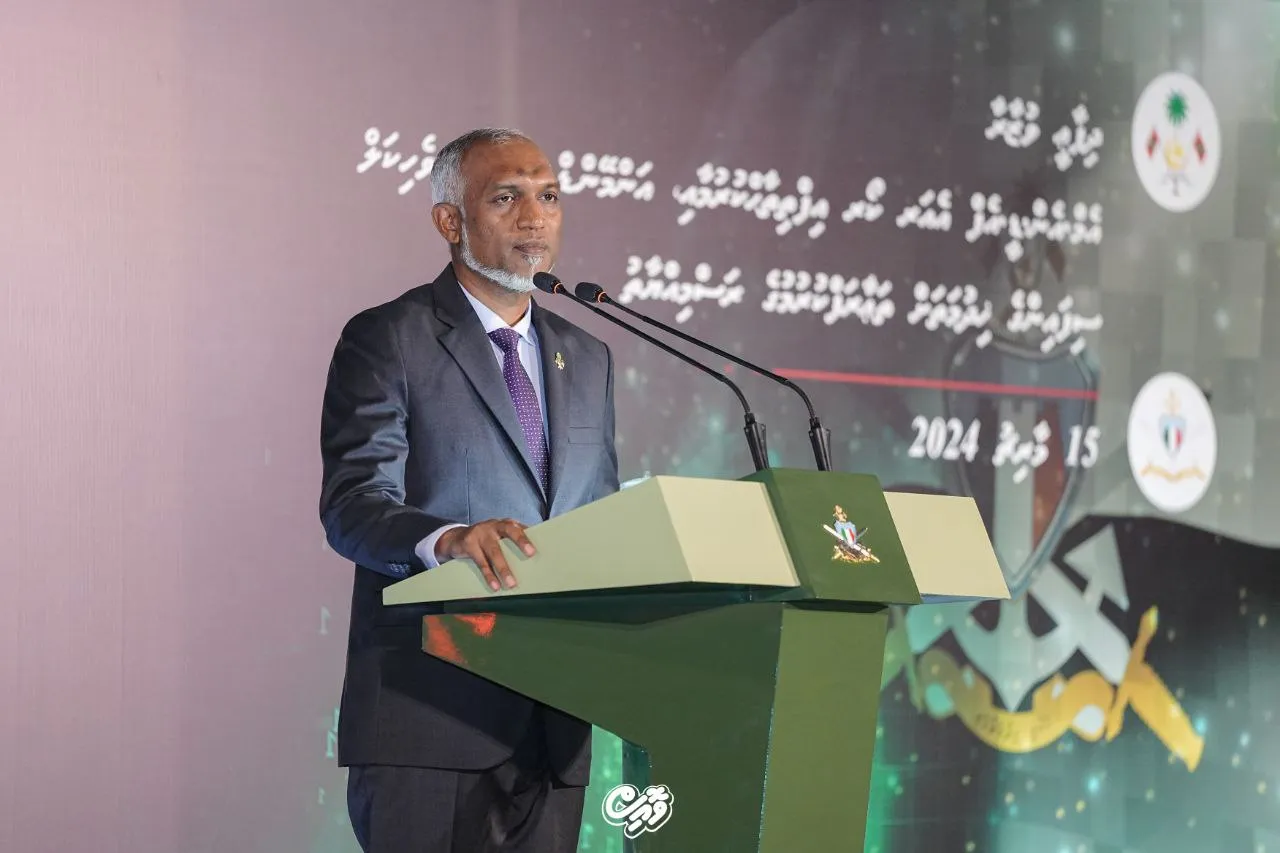 ރައީސް ޑރ.މުހައްމަދު މުއިއްޒު-- ފޮޓޯ: ވޮއިސް