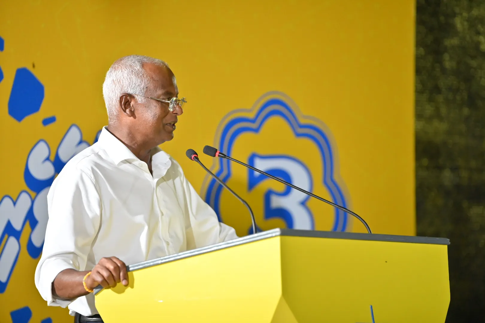އަޅުގަނޑުމެން މިގެންދަނީ ވަރަށް 'ކޫލް' ކެމްޕޭނެއް: ރައީސް ޞާލިޙް
