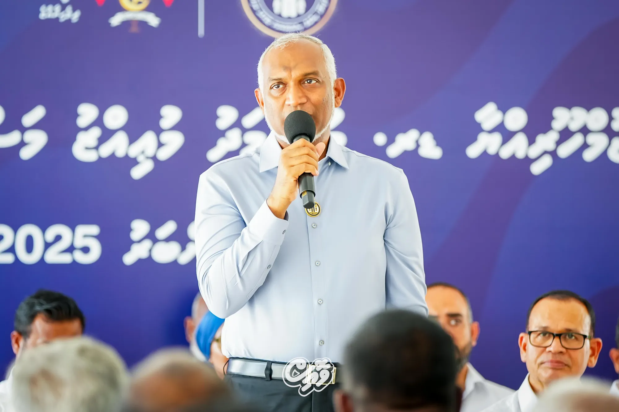 ރައީސުލްޖުމްހޫރިއްޔާ ޑރ. މުހައްމަދު މުއިއްޒު-- ފޮޓޯ/ވޮއިސް