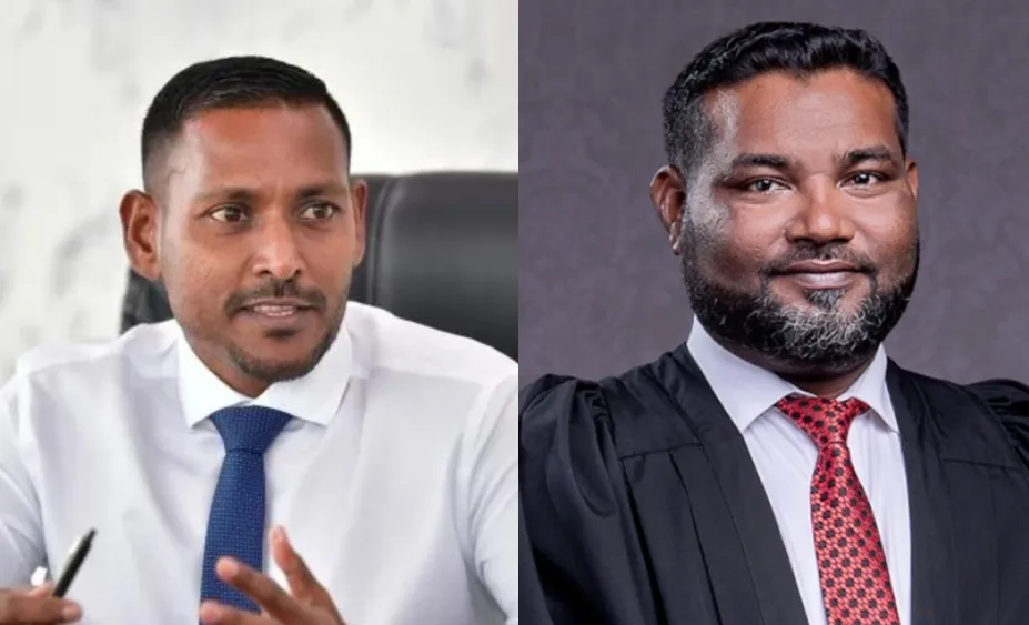 Prosecutor General Hussain Shameem and Judge Faisal