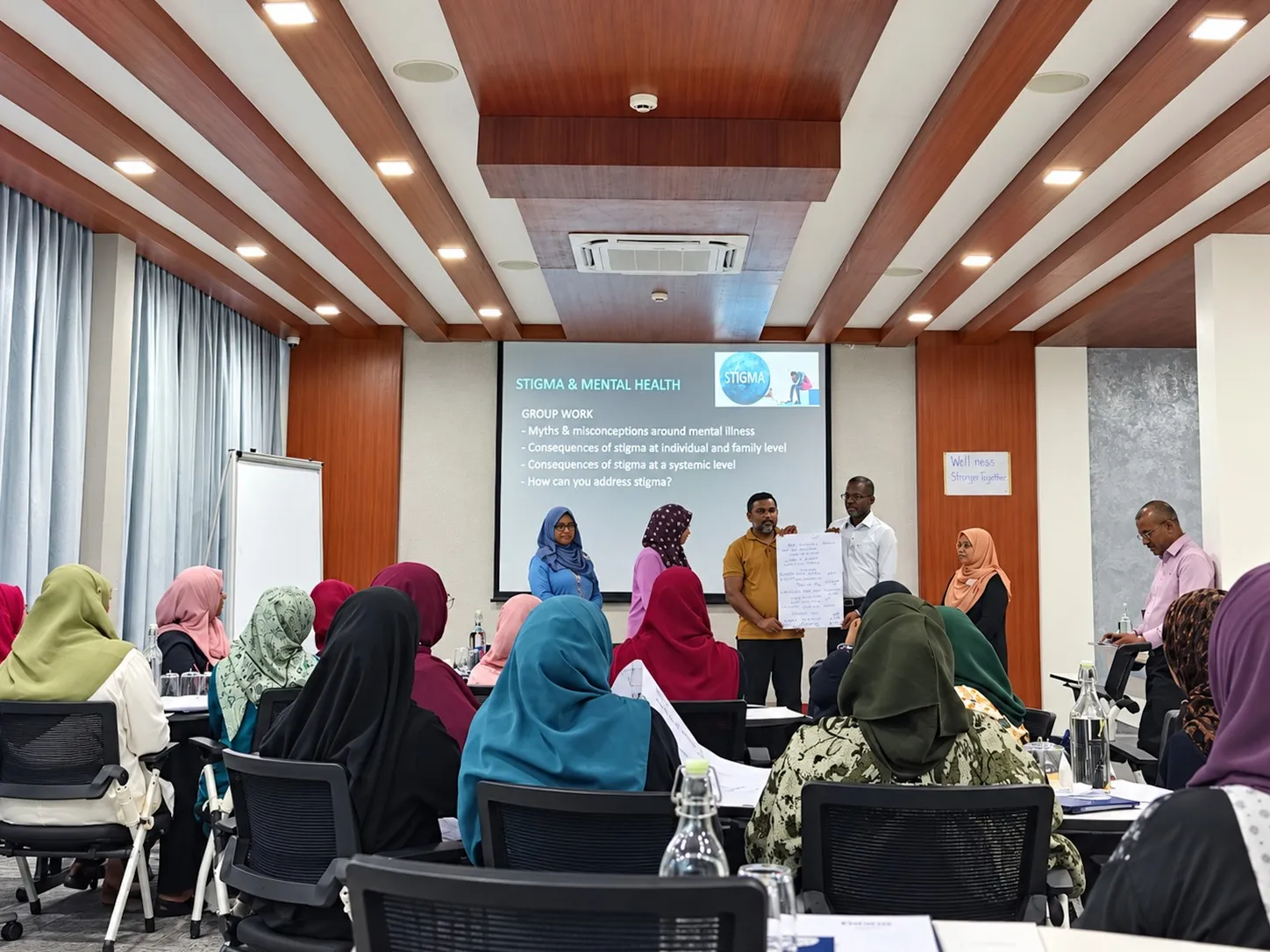 ބީއެމްއެލްގެ އެހީތެރިކަމާއެކު ނަރސަސް އެސޯސިއޭޝަނުން ކުރިއަށްގެންދިޔަ ރިހެބިލިޓޭޝަން ޕްރޮގްރާމް ކާމިޔާބުކަމާއެކު ނިންމާލައިފި