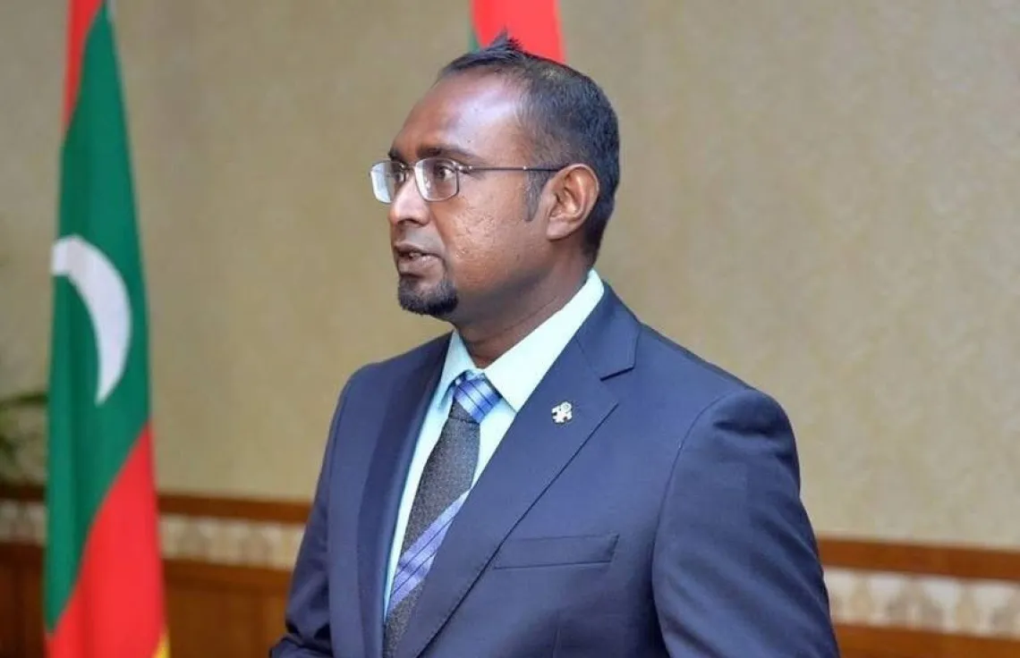 ކުރީގެ މެންބަރު މުޖްތާޒު -- ފޮޓޯ: ރައީސް އޮފީސް