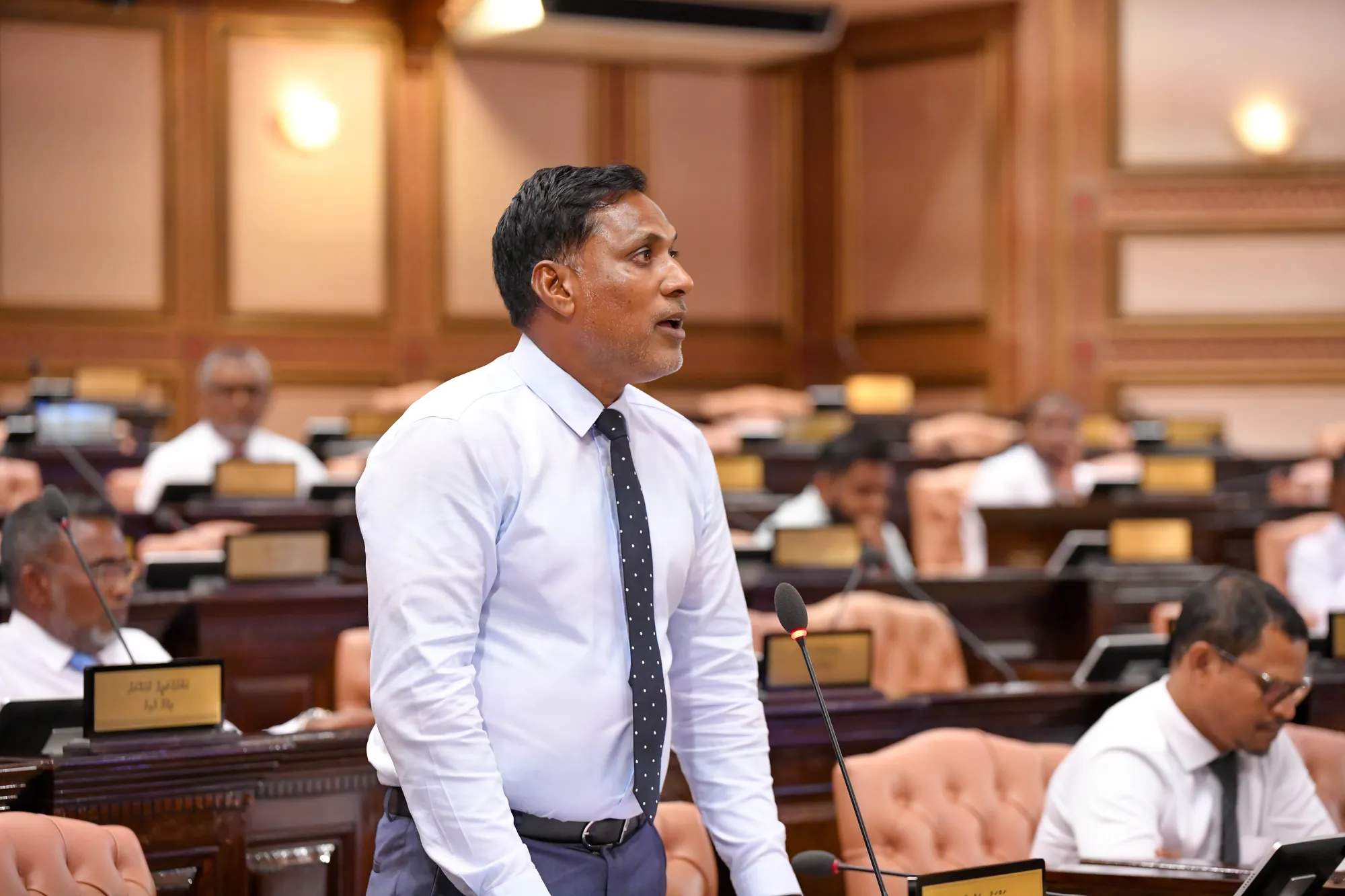 އެމްޑީޕީއަށް ނިސްބަތްވާ ހުޅުމާލޭ ދެކުނު ދާއިރާގެ މެމްބަރު ޑރ.ޝަމްހީދު