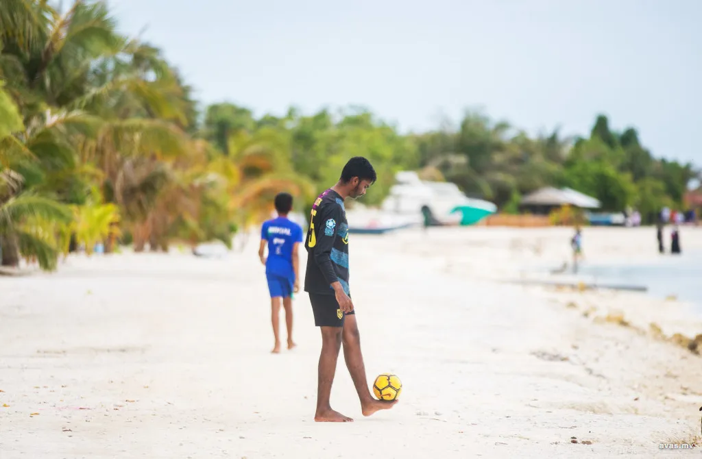High heat in Maldives