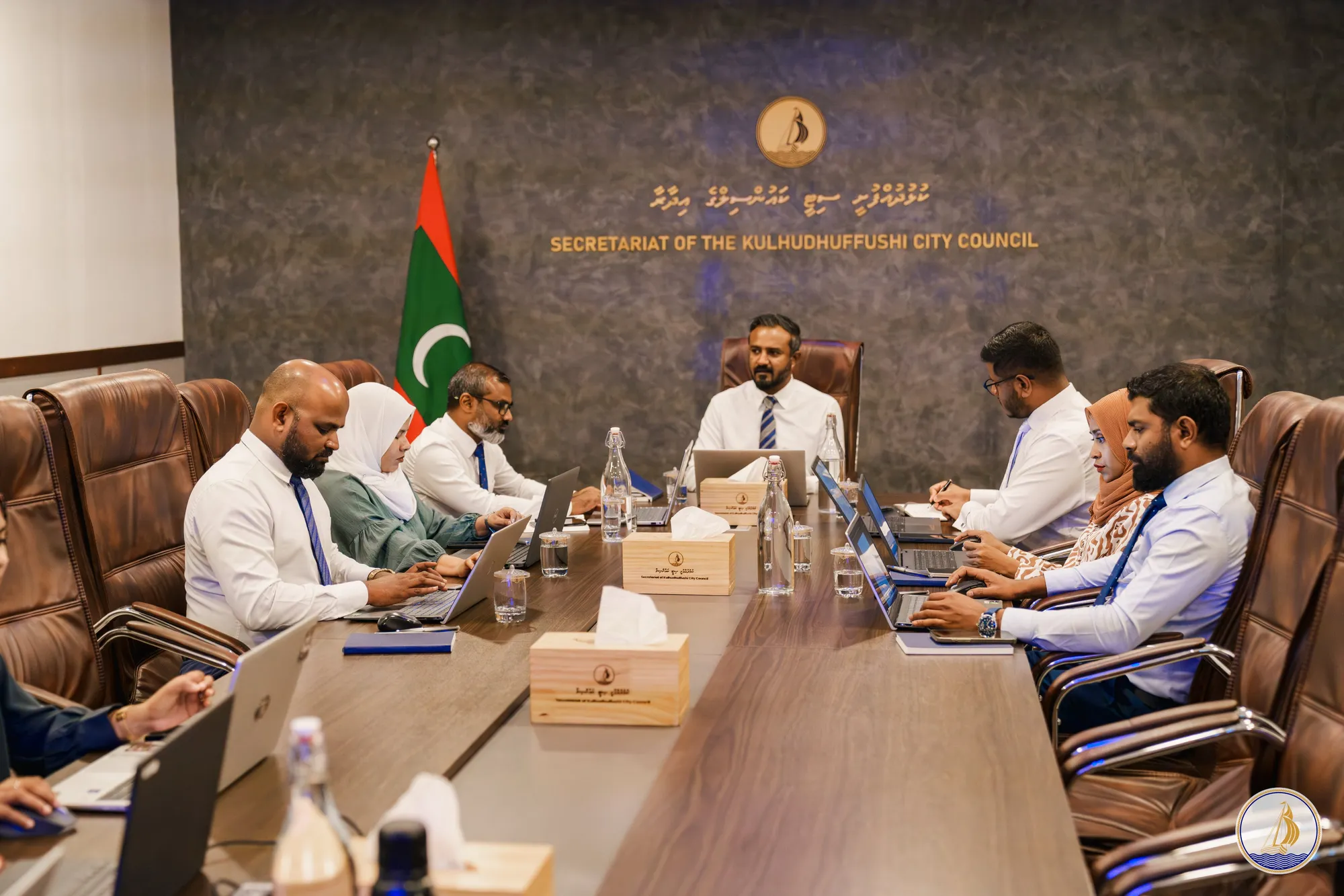 ކުޅުދުއްފުށީ ސިޓީ ކައުންސިލް ބައްަދަލުވުމެއް -- ފޮޓޯ: ކުޅުއްފުށީ ސިޓީ ކައުންސިލް